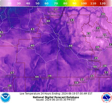 Federal Government of the United States. . Boise weather noaa